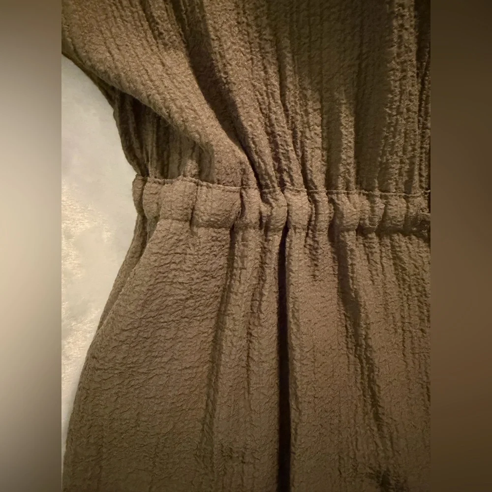 Calvin Klein Khaki Textured Shirt - Picture 4 of 10